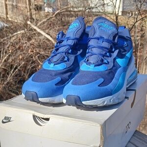 Nike Air Max 270 Royal Blue Sneakers Men Size 13